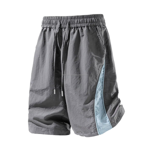 Pantalones Cortos Deportivos Casuales para Hombre, con Cordón Ajustable, de Malla Transpirable 100% Nailon, de Secado Rápido, para Verano, Correr al Aire Libre, Estilo Seda Helada - Product Image 5