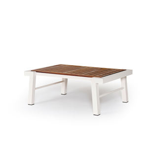 Muebles de jardín Outback Out Door Park Villa Hotel Moderno Salón al aire libre patio seccional sofá conjunto de aluminio madera de teca - Product Image 3