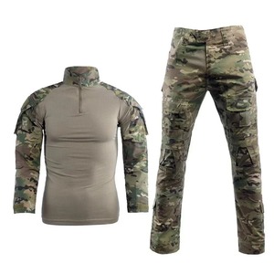Tactical Suit Hunting Uniform Training Suit Camping <b>Camouflage</b> Hunting Clothes <b>Shirts</b> Pants Paintball Sets with Pads - Product Image 5