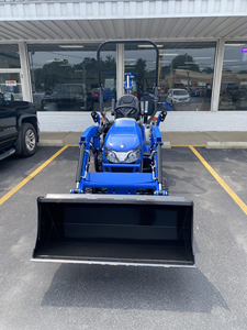 Tracteur utilitaire compact New Holland Workmaster 35, 35 CV, 4 roues motrices, transmission par navette, chargeur frontal, prêt pour une benne arrière, tracteur agricole à vendre - Product Image 5