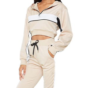 Chándales Deportivos de Alta Calidad para Mujer, Ajustados, con Capucha, 100% Algodón, Ecológicos, Reversibles y Personalizables para Gimnasio y Deportes al Aire Libre - Product Image 2