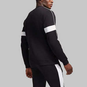 Ensemble de survêtement d'hiver unisexe avec logo personnalisé, respirant, col rond, tissu respirant et lourd, ensemble de survêtement de jogging - Product Image 4