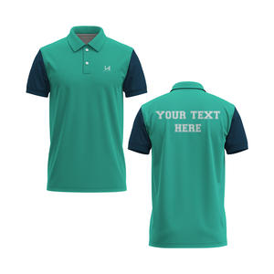 Custom High Quality Cotton Men's Polo Shirts Short Sleeve Quick Dry Shrink Proof Custom Logo <b>Screen</b> Printed Solid Design OEM ODM - Product Image 3