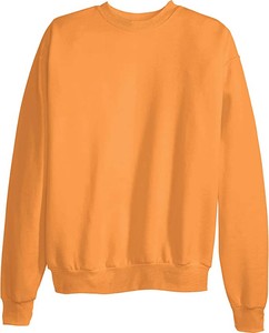 Sweat-shirt unisexe minimaliste à col rond, uni noir, en coton lourd, pull-over, streetwear moderne, haut décontracté à manches longues - Product Image 4