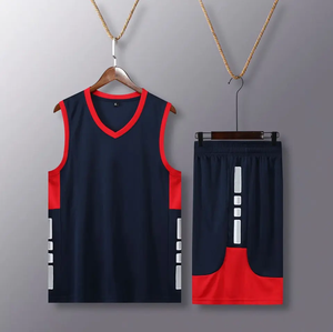 เครื่องแบบชุดกีฬาบาสเก็ตบอลชุดบาสเก็ตบอลพิมพ์ลายดีไซน์ใหม่ใส่ได้ทั้งชายและหญิง - Product Image 6