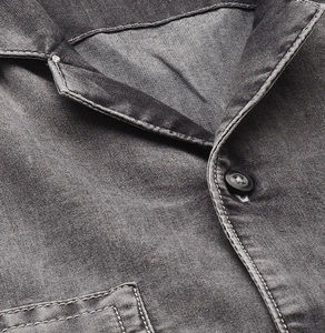 Conjuntos de Jeans de Dos Piezas para Hombre, Diseño Personalizado, Camisas de Manga Corta y Pantalones Cortos de Mezclilla de Alta Calidad, Ropa Urbana - Product Image 4