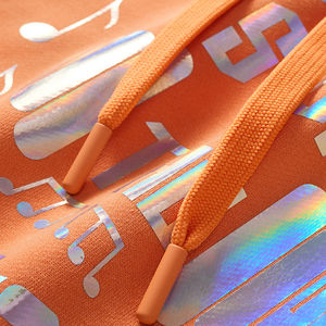 เสื้อฮู้ดแบบสวมหัวสำหรับแฟชั่นฤดูหนาวสีพื้นสไตล์ฮิปฮอปทรงหลวมแบบ350GSM ออกแบบได้ตามต้องการ - Product Image 3