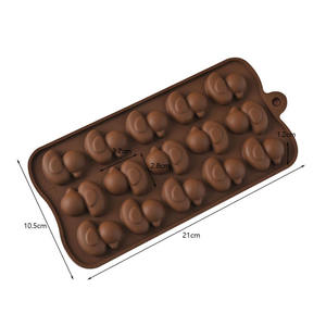 Rectangle <b>Silicone</b> Chocolate Mold Heat Resistant Eco-Friendly BPA Free Food Safe Non-Stick Cake <b>Tool</b> - Product Image 3