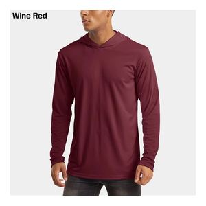 Quick Dri OEM T-shirts de sport à manches longues Sublimation de polyester pour hommes En stock Utilisé Mix Bale Impression personnalisée Gym Vente en gros - Product Image 3