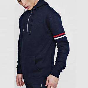 Sweat à capuche court personnalisable Sweatshirts de rue lourds Automne Survêtements unis 380g Coton Hommes Oversize Luxe - Product Image 4