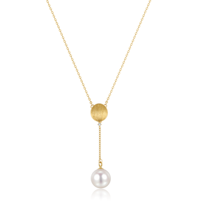 OEM/ODM Vintage PT950 Collier de perles d'eau douce naturelles 3-10MM Colliers à pendentifs fins pour femmes Bijoux en cristal - Product Image 2