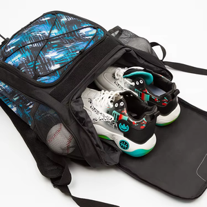 Factory Direct Professional <b>Baseball</b> Backpack for Youth Adult Players <b>Ball</b> Pocket Shoe Tunnel Custom Logo 36-55L Oxford - Product Image 2