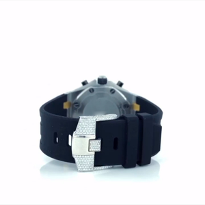 Montre en moissanite de qualité supérieure à prix d'usine, montre en moissanite DEF sertie de diamants - Product Image 6