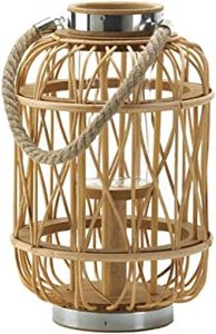 Farol Geométrico Hecho a Mano Personalizado con Metal y Vidrio para Decoración del Hogar o Festivales - Product Image 5