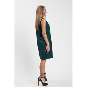 Made in Italy Primavera Verano Vestido corto plisado de algodón para mujer Diferentes colores disponibles - Product Image 5