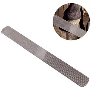 Recién llegado, herrador de acero inoxidable, escofina para pezuña de caballo, Lima duradera con agarre cómodo - Product Image 6