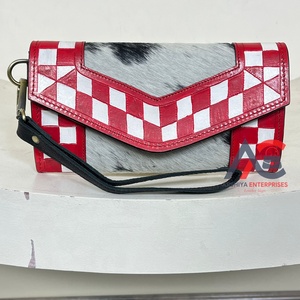 กระเป๋าคลัทช์หนังวัวสุดพรีเมี่ยมสำหรับผู้หญิงกระเป๋าคลัทช์หนังทำมือความจุสูง2025 - Product Image 1