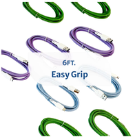 Câble USB Type-C tressé en nylon et PVC de qualité supérieure pour la charge et la synchronisation des appareils Android/iOS, banques d'alimentation, ordinateurs, tablettes – En stock