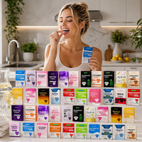 Bandes Dissolvables Orales Glutathion Ashwagandha NAD+ Mélatonine Maca CoQ10 Multivitamines Supplément Tout-en-un