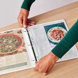 Classeur à 3 anneaux, 1 pouce - Blanc, lot de 4 - Product Image 4