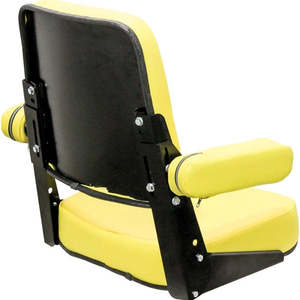Siège de tracteur classique en vinyle confortable pour John Deere - Product Image 5