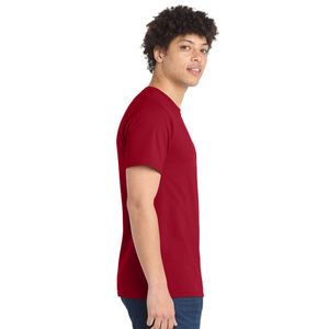 เสื้อยืดผู้ชายดีไซน์ใหม่ปี 2025 คุณภาพส่งออก ผ้าระบายอากาศ ทรงลำลอง แขนสั้น เสื้อผ้าผู้ชาย - Product Image 4