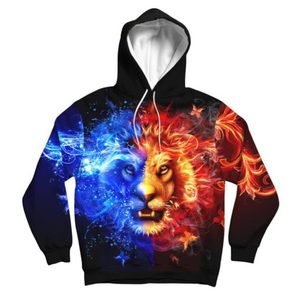 2024 nueva Sudadera con capucha de sublimación de buena calidad para hombres Sudadera con capucha de invierno impresa en 3D - Product Image 1