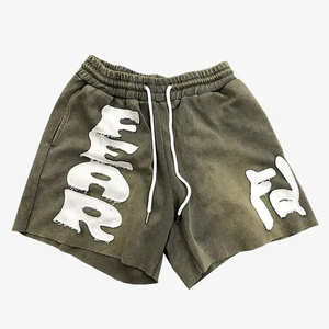 Vente en gros Nouvel arrivage de shorts d'été décontractés pour hommes High Street Shorts de jogging à taille élastique avec cordon de serrage Sports Running Jogger Plaid - Product Image 5