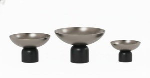 Bol en chocolat et caramel, vaisselle de cuisine, décoration d'intérieur, dernier bol de service tendance - Product Image 5