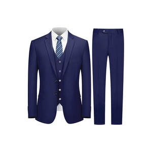 Conjunto de Traje de Verano para Hombre, Traje Casual Ajustado, Traje de Negocios - Product Image 1