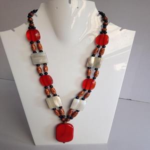 Collar de cuentas naranja marrón de calidad Premium para niñas, forma de gota de agua, cadena religiosa cristiana para fiesta de boda, regalo perfecto de circón - Product Image 2