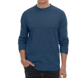 Pull en tricot avec logo personnalisé pour hommes Vente directe en usine à prix raisonnable Chandails en tricot confortable pour hommes - Product Image 6