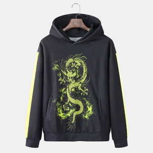2025 New Winter High Quality Customized Men's Fashion <b>Fleece</b> <b>Hoodie</b> Solid Hooded Sweatshirt Screen Printing Winter Use Wholesale - Product Image 1