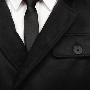 เสื้อโค้ทแฟชั่นสำหรับผู้ชาย-เสื้อกันหนาวอบอุ่นและสง่างามสำหรับผู้ชายแจ็คเก็ตหนาและนุ่มพร้อมปกคอพับ/ระบายอากาศได้ - Product Image 5