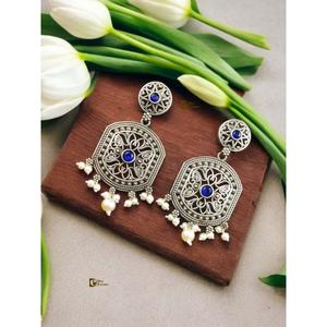 Pendientes de Plata con Cuentas de Piedra Réplica Monalisa, Regalo para Uso Casual en Fiestas, Producto Hecho a Mano al por Mayor - Product Image 5