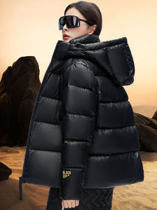 Nueva Chaqueta de Invierno Acolchada para Hombre, Estilo Burbuja, con Cuello Alto, Relleno de Algodón, Gruesa, con Cinturón Desmontable - Product Image 4