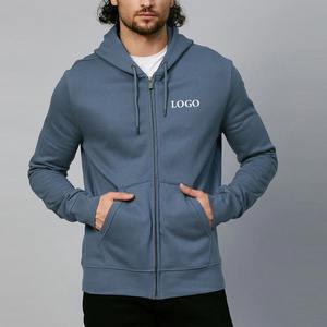 Sweats à capuche zippés personnalisés de haute qualité pour les sweats à capuche surdimensionnés pour hommes avec poches avant Collection d'hiver à la mode 2026 - Product Image 1