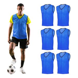 Soccer <b>Bibs</b> Sublimation Printing Available Latest Collection Mesh Soccer Jersey For Outdoor Usage - Product Image 5