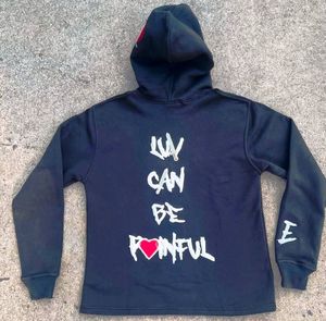 Ensemble de survêtement tendance hiver 2025 en molleton 100 % coton respirant, coupe oversize, avec broderie personnalisée et fermeture éclair, effet bouffant - Product Image 2