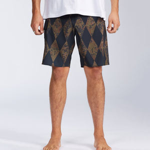 Short de bain 100% coton à séchage rapide pour hommes Maillot de bain d'été Design de plage de piscine décontracté-Méthode de tissage non tissé - Product Image 2