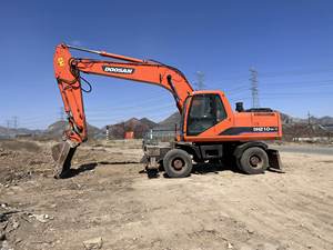 Doosan-Excavadora sobre orugas usada, modelo 2023 de 20 toneladas, modelo 90%, nuevos componentes de núcleo certificados, rodamiento de engranaje de motor, precio bajo - Product Image 6