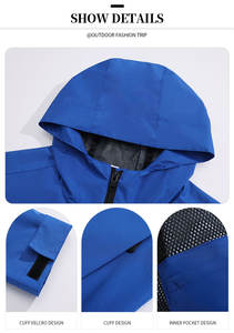 Veste polaire unisexe tendance tactique à fermeture éclair intégrale, chaude pour l'hiver, avec capuche, pour la randonnée en extérieur, avec poches zippées, pour homme - Product Image 3