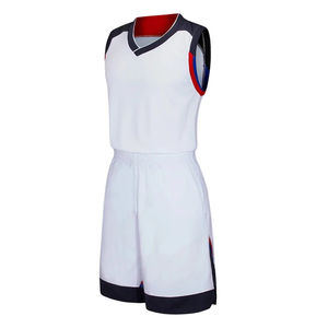 Uniforme de baloncesto reversible, venta al por mayor, pantalones cortos de Jersey de equipo personalizados, ropa deportiva cómoda transpirable ligera y duradera - Product Image 1