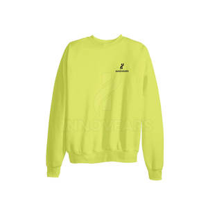 เสื้อสเวตเตอร์คอกลมของผู้ชายผ้าฝ้ายแฟชั่นล่าสุดพิมพ์ลายสีพื้นแบบสวมหัวสำหรับฤดูหนาว - Product Image 1