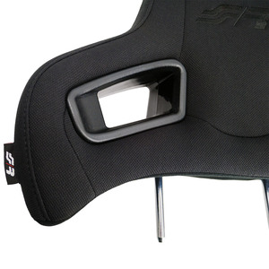 Poggiatesta universale in tessuto nero - Product Image 2