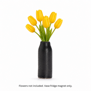 Mini vase en céramique mignon, aimant de réfrigérateur, pot de fleurs 3D, décoration étanche pour Pâques, remise de diplôme, cuisine, bureau, maison - Product Image 2