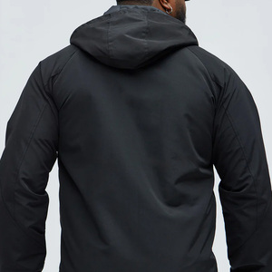 Chaqueta Bomber Personalizada con Logotipo y Diseño para Hombre, con Material Suave para Compradores Mayoristas, Diseño de Color Sólido, Mangas Completas - Product Image 5