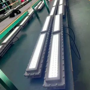 50w~240W Explosion-proof Linear Light ATEX IECEx Approved High-power Explosion-proof Light Refinery Lamp Gas Dust Explosion
