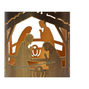 Portavelas de luz de té de Halloween decorativo de mesa de alta calidad de diseño clásico para eventos de fiestas de boda al mejor precio - Product Image 3