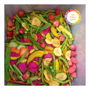 Fruits tropicaux croustillants assortis-Collation colorée, sucrée et délicieuse du Vietnam - Product Image 2